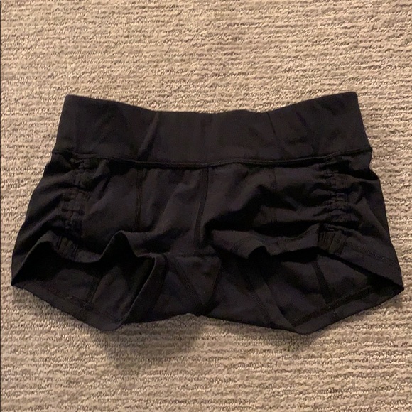 lululemon athletica Tops - black size 4 booty shorts lululemon athletica Tops - black size 4 booty shorts
